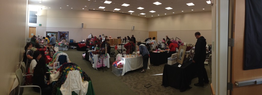 Over 30 vendors and many hundreds of people came through the craft faire.